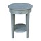 International Concepts Phillips Accent Table with Drawer, Heather Grey-Antique Washed OT105-2128 - alternate 8